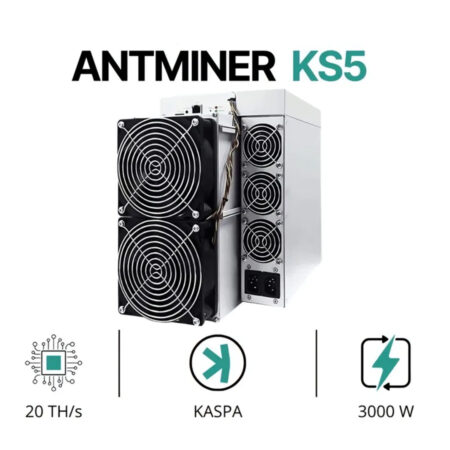 20TH/s Bitmain Antminer KS5 Kaspa (KAS)